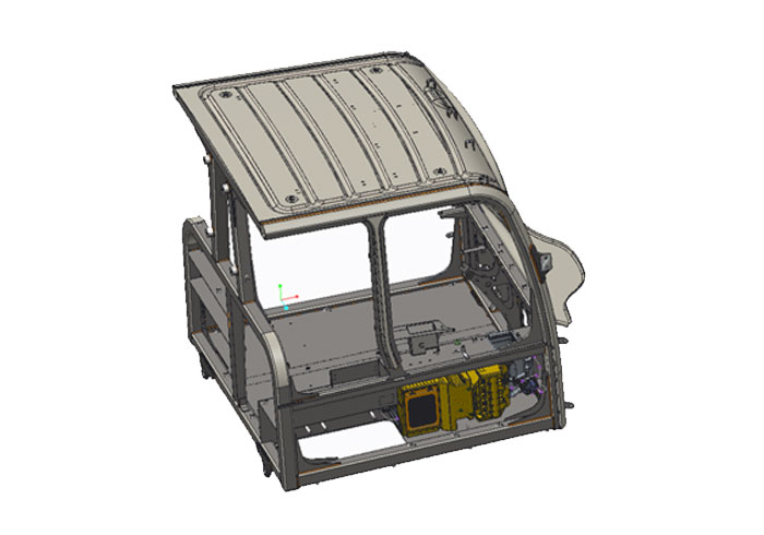  鉸鏈式卡車空調HYH005